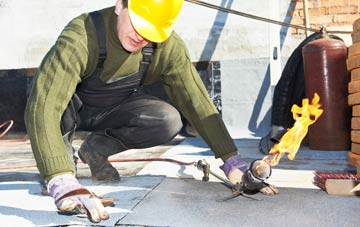 Horsey Down flat roof construction